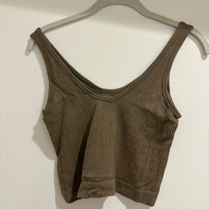 UO Out from Under Drew Seamless Ribbed Tank Bra Top